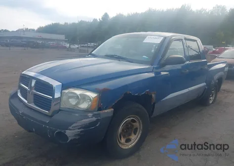 2005 Dodge Dakota St из США, поврежденный, VIN 1D7HW28K65S139389